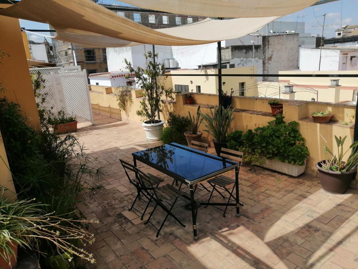 Tourist House Trajano Terraza-Piscina Apartment Севиля Екстериор снимка