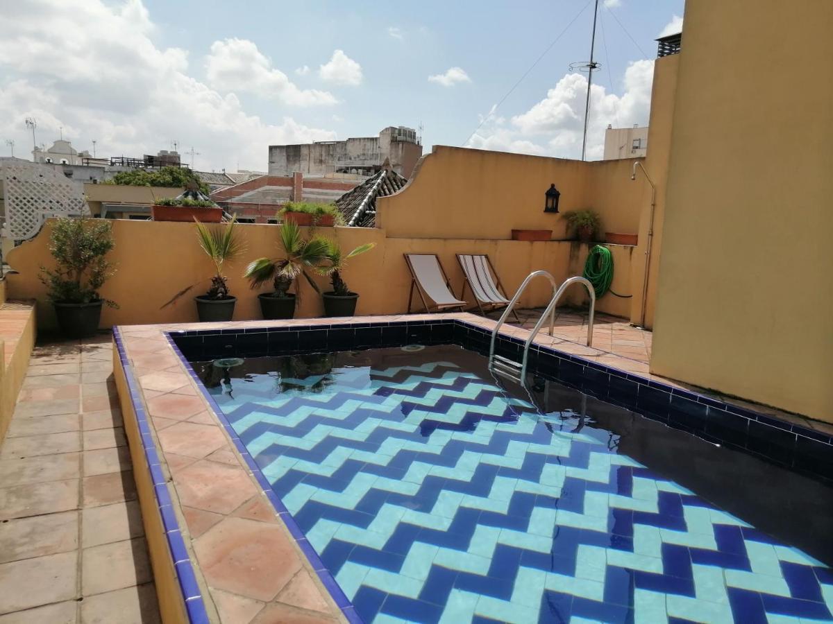 Tourist House Trajano Terraza-Piscina Apartment Севиля Екстериор снимка