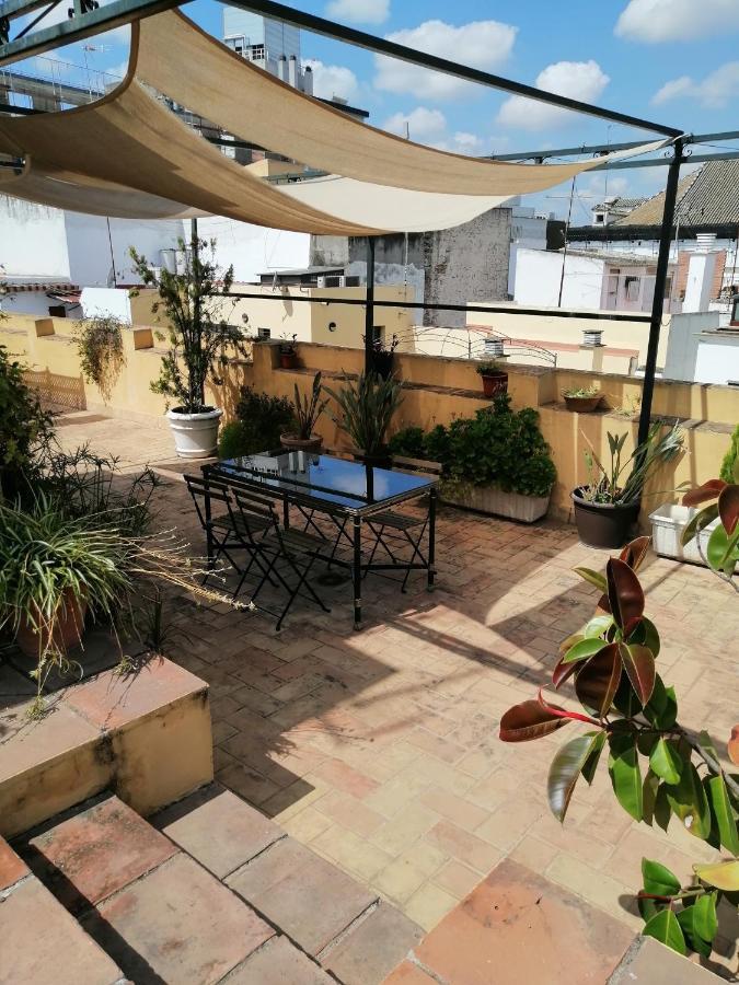 Tourist House Trajano Terraza-Piscina Apartment Севиля Екстериор снимка