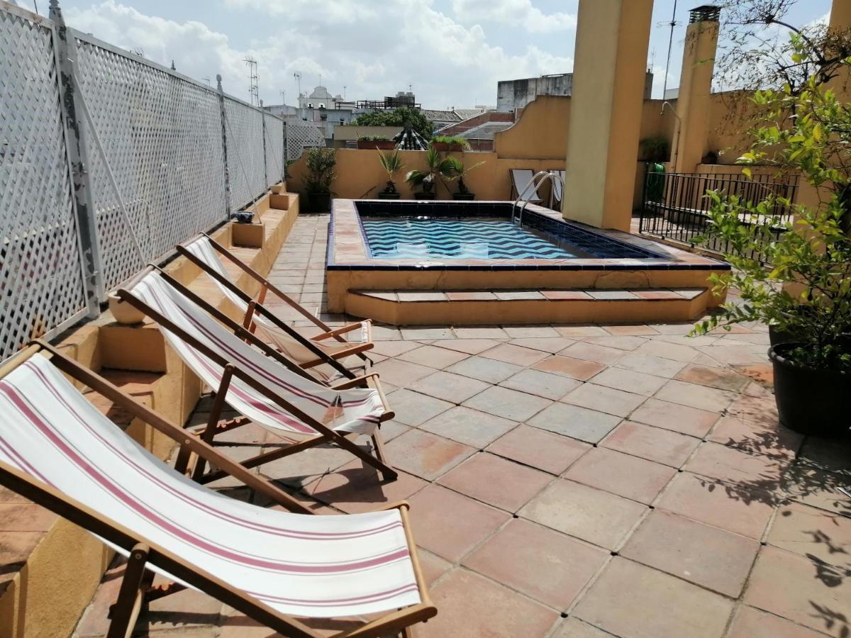 Tourist House Trajano Terraza-Piscina Apartment Севиля Екстериор снимка